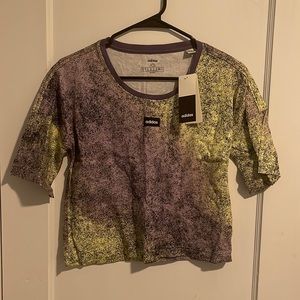 Adidas crop boxy shirt